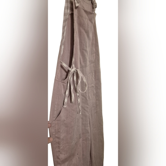 *NWOT* Hem & Thread Purple Lightweight Jumpsuit Full-Length Design - Picture 3 of 6